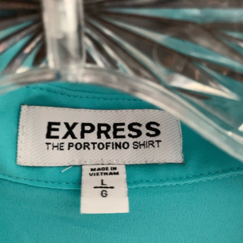 Blue express blouse - Picture 4 of 4